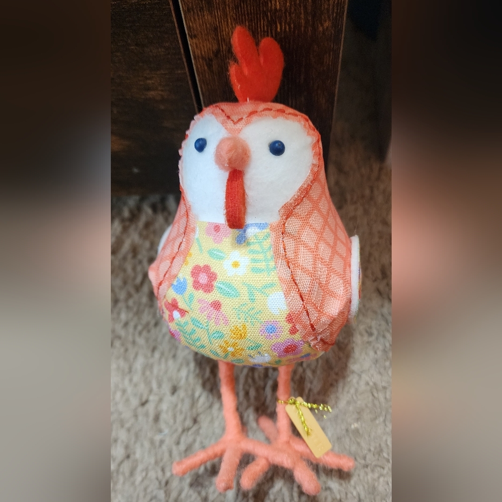 Target Wondershop Featherly Friends 2021 Fabric Bird Easter COOPSTER